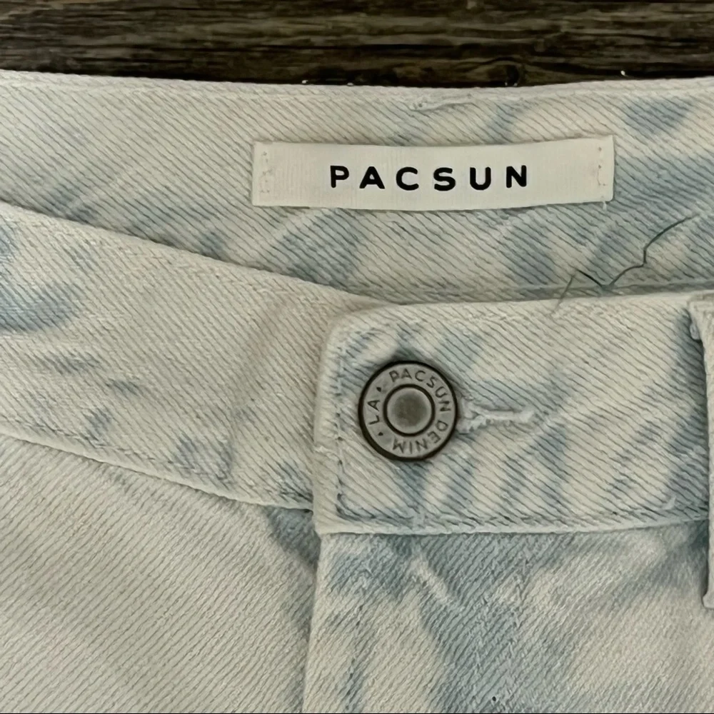 NWT $59.95 Pacsun Vintage Loose Jeans Bleach 28 30 31 36 Men's Ripped - Picture 10 of 14
